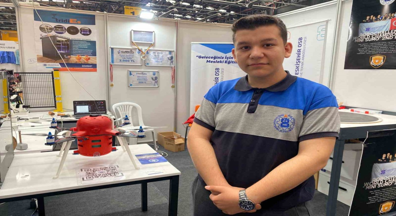 Liseli öğrencilerin ilginç projeleri METİFte sergilendi