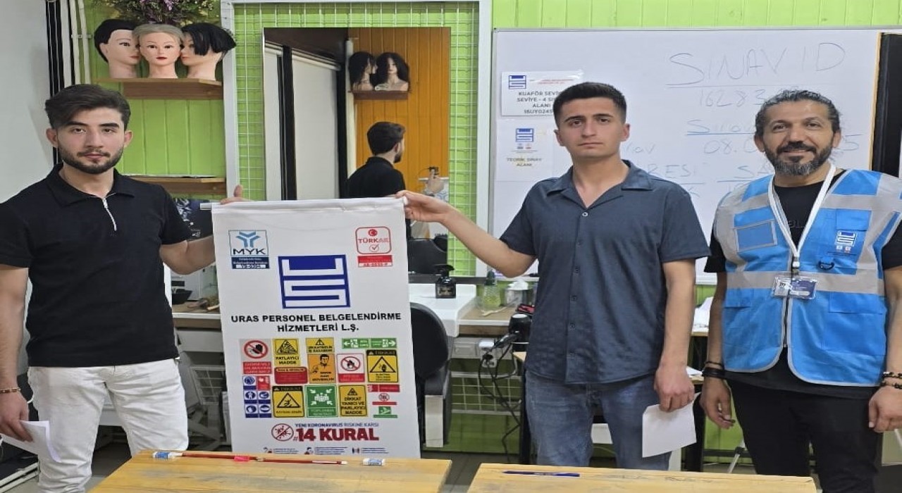 Malatyada Mesleki Yeterlilik Sınavı başarıyla gerçekleştirildi