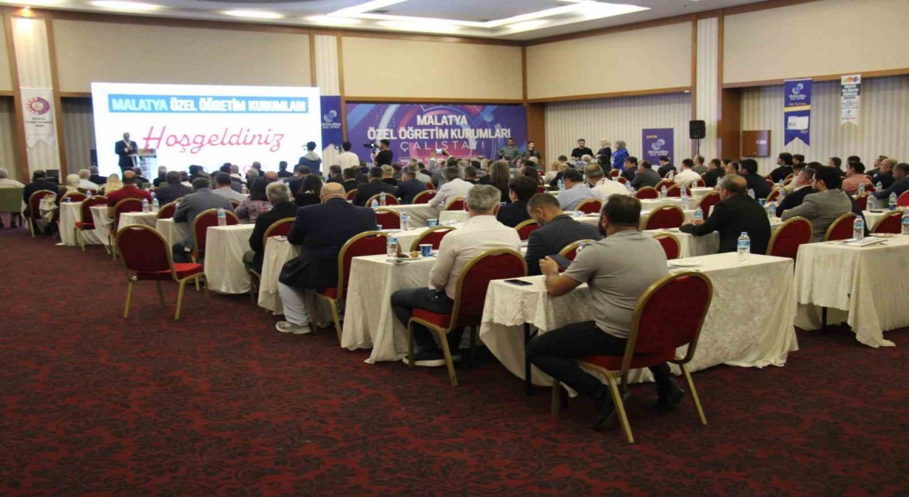 Malatyada Özel Öğretim Kurumları çalıştayı düzenlendi