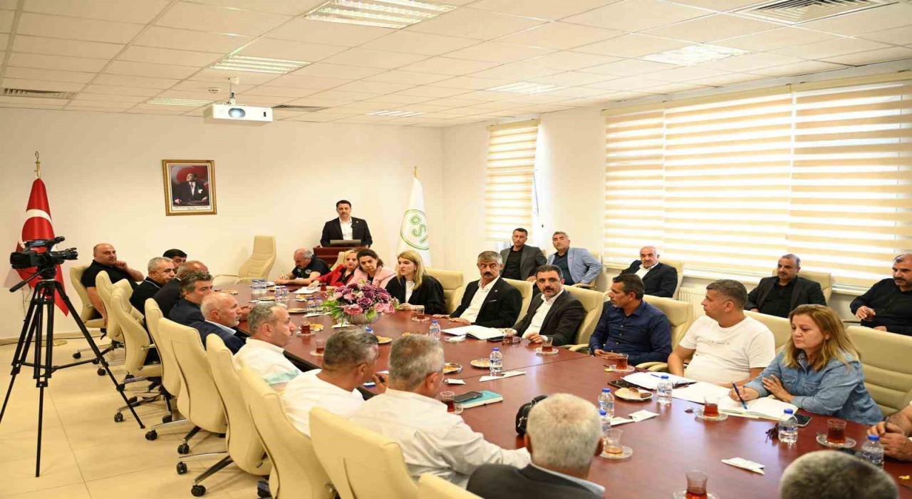 Malatyada sulama sezonu öncesi DSİde istişare toplantısı