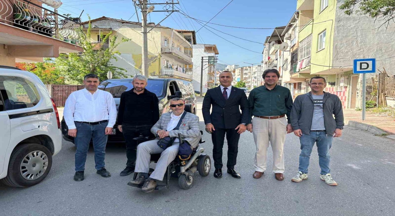 Manisalı gazi tedavi süreci için Ankaraya uğurlandı