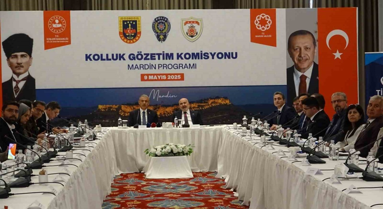 Mardinde Kolluk Gözetim Komisyonu Toplantısı düzenlendi
