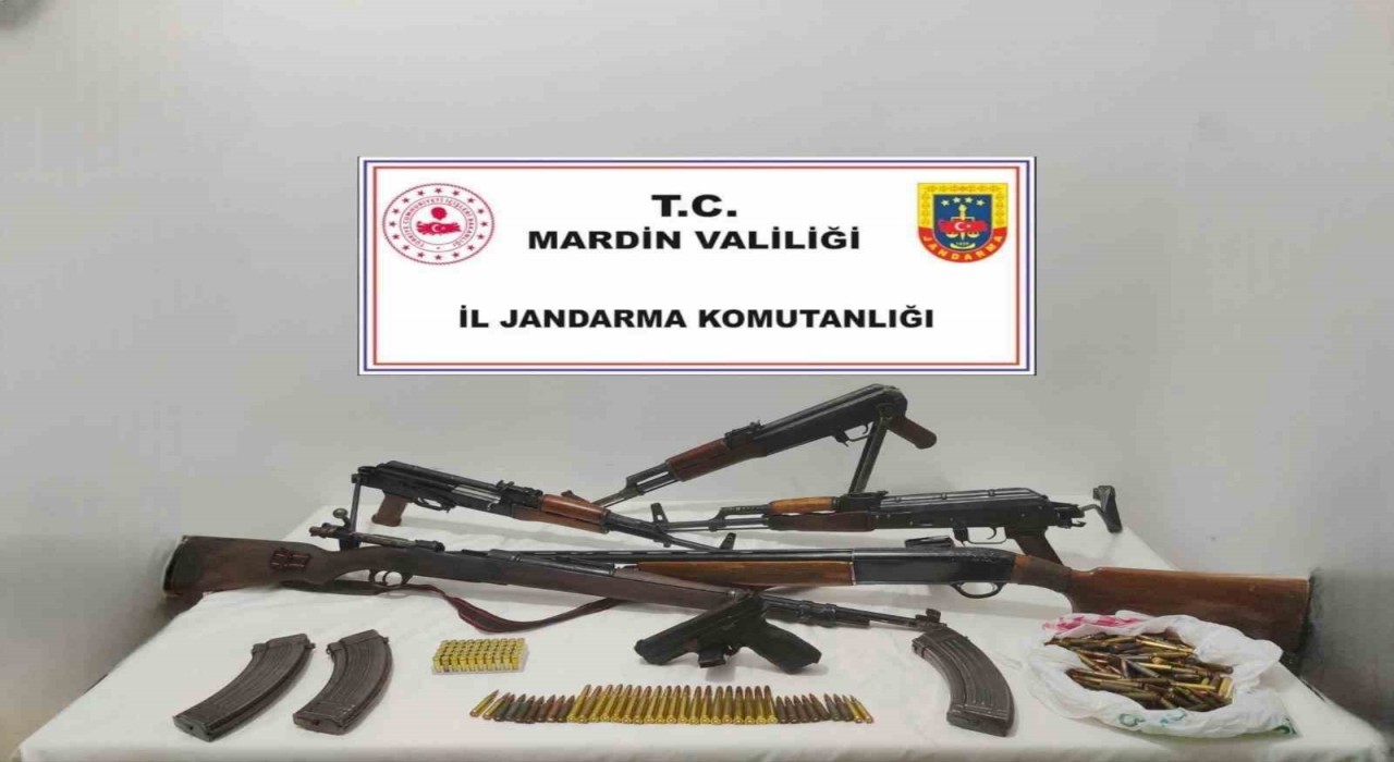 Mardinde silah ve mühimmat kaçakçılarına operasyon: 1 gözaltı
