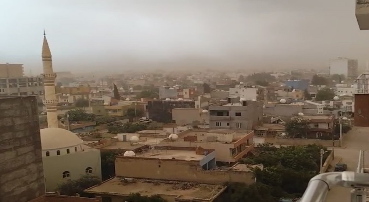 Mardinde toz taşınımı günlük yaşamı olumsuz etkiledi