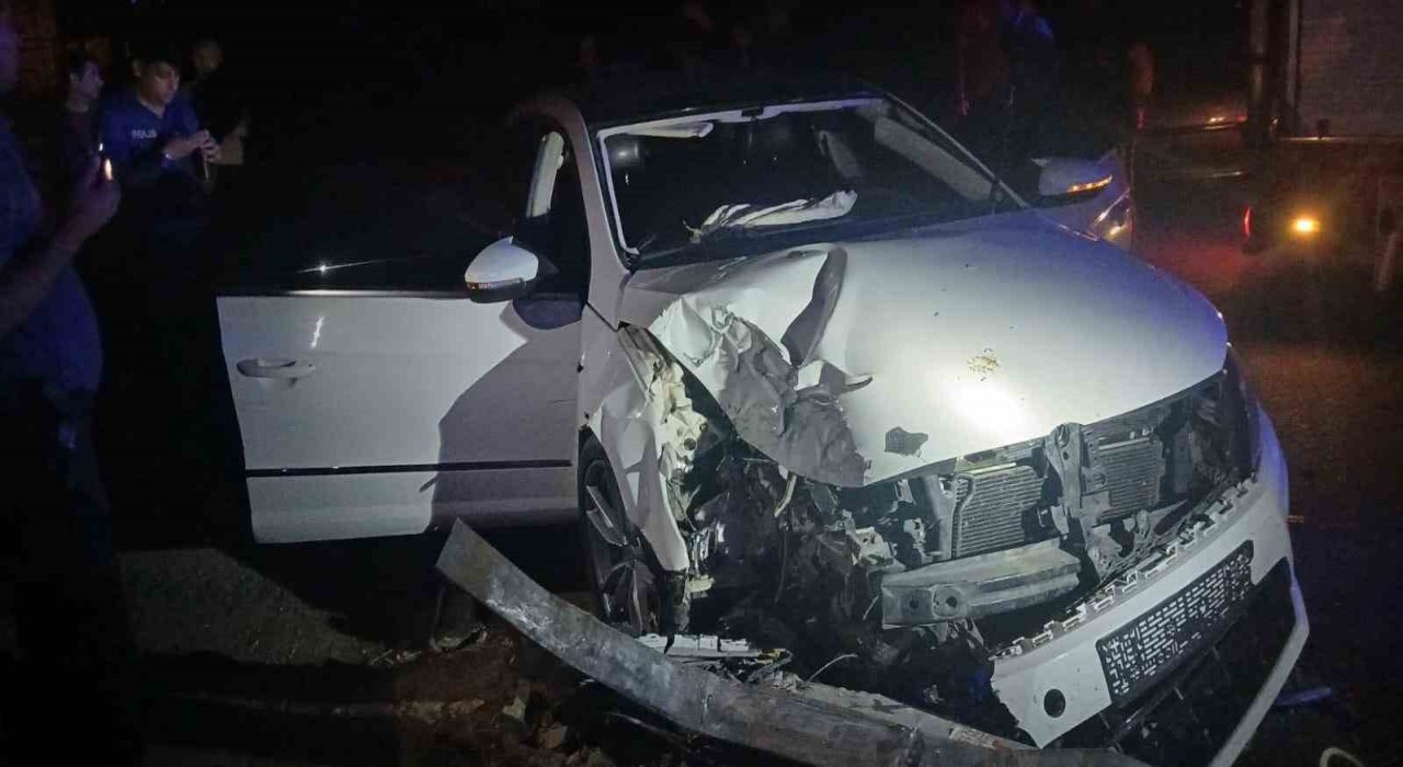 Mardinde trafik kazası: 1 yaralı