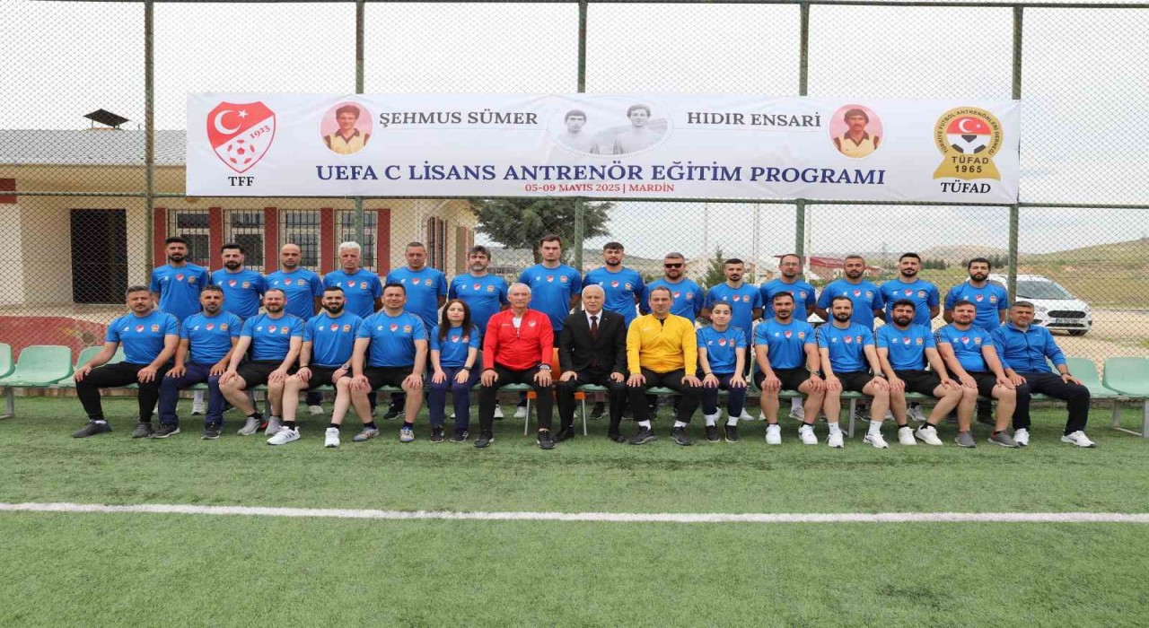 Mardinde UEFA C lisans kursu başladı