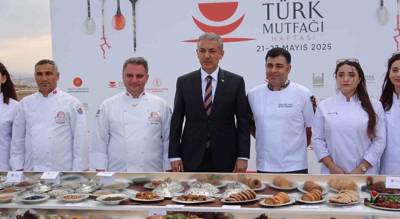 Mardinin lezzetleri Türk Mutfağı Haftası programında tanıtıldı