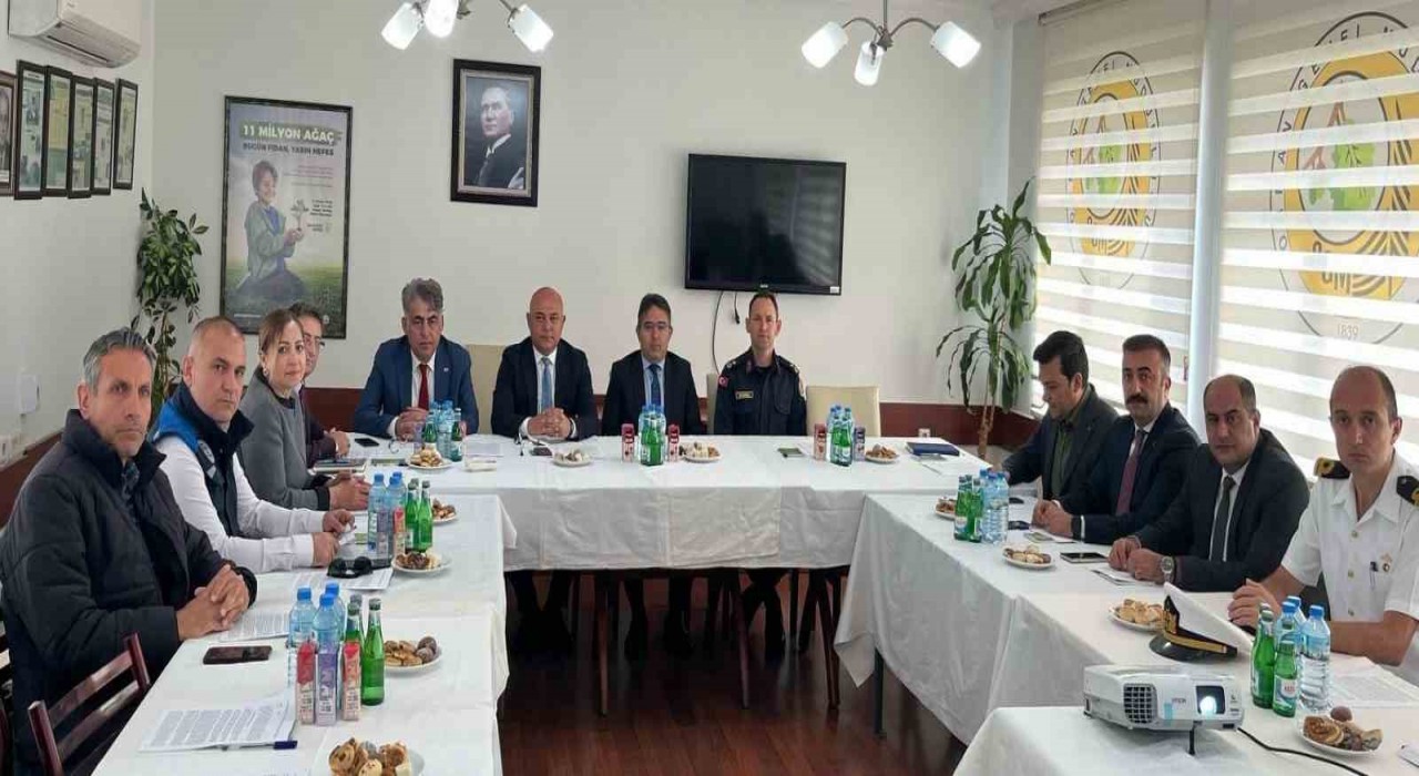 Marmariste 2025 yılı orman yangınlarıyla mücadele komisyonu toplandı