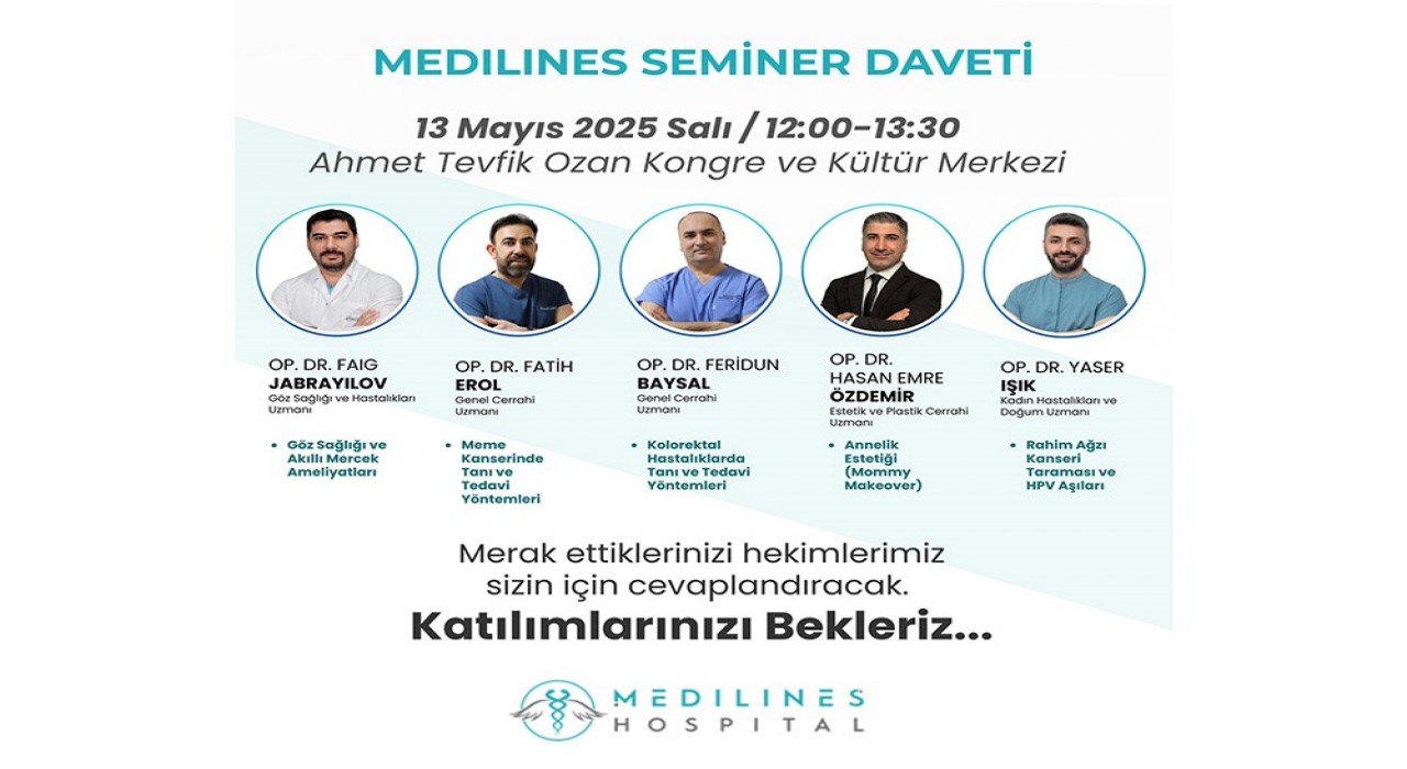 Medilines Hospitaldan Elazığda dev seminer