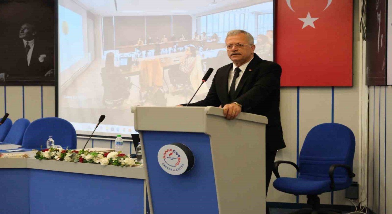Mersin OSB Başkanı Tekli: Yalın üretim, israfı azaltarak maliyetleri düşürüyor