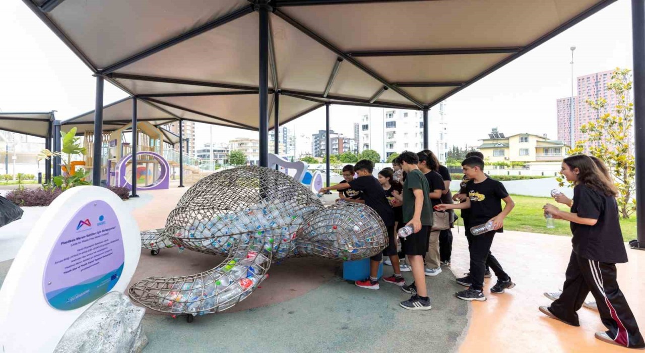 Mersinde çocuklara sıfır atık bilinci aşılanıyor