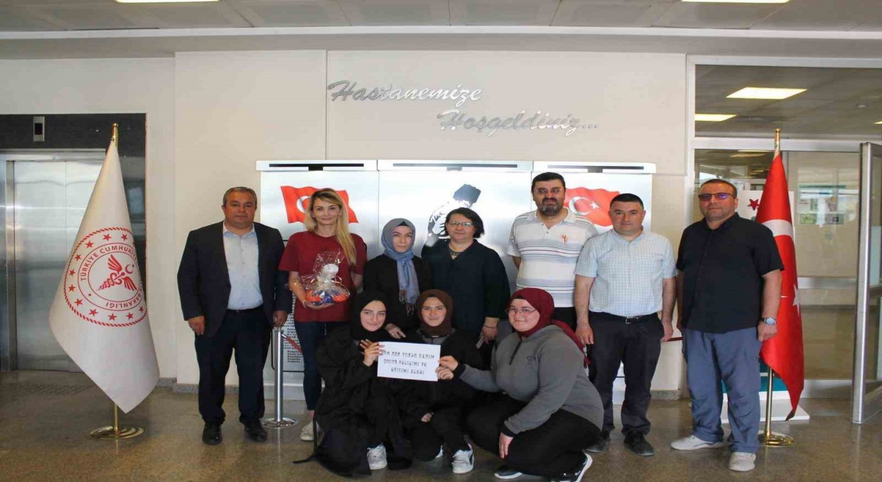 Meslek liselilerden yürekleri ısıtan etkinlik