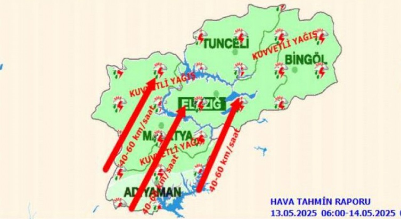 Meteorolojiden 5 il için kuvvetli yağış uyarısı