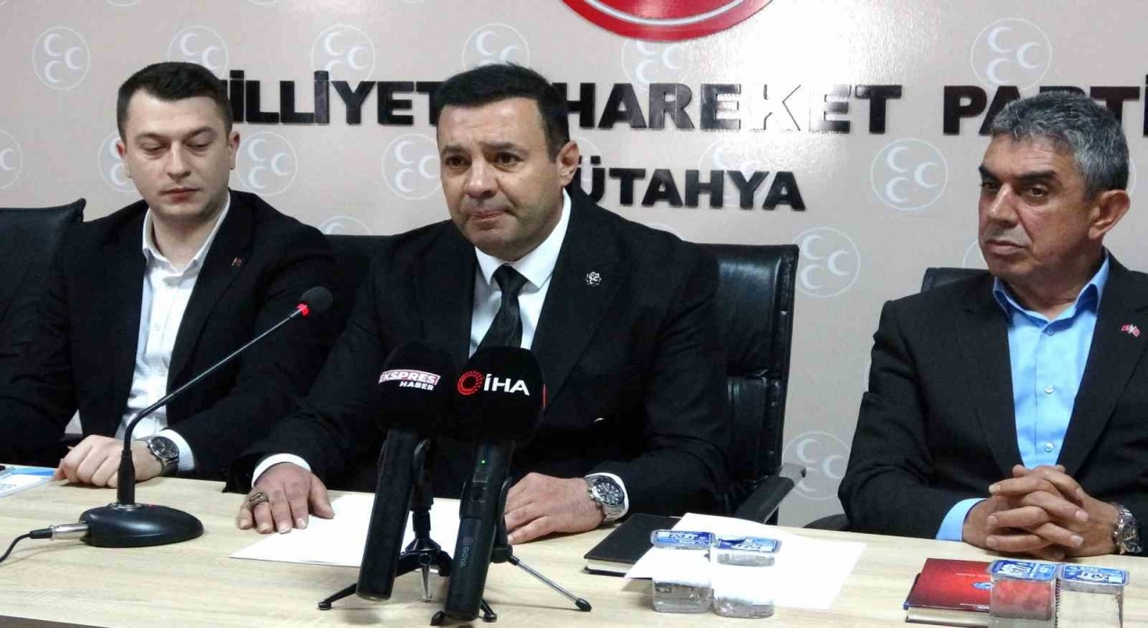 MHP Kütahya İl Başkanı Selçuk Alıç: Kütahya Belediyesi 34 kişiyi işten çıkardı