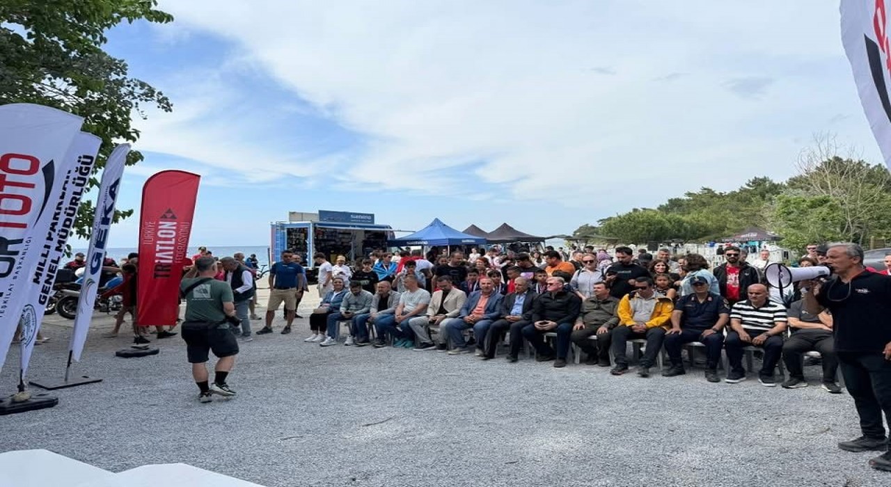 Milli Parkta triatlon heyecanı