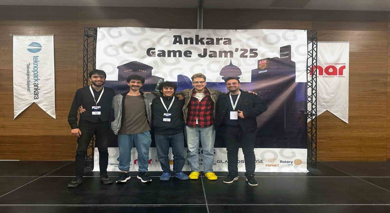 MSKÜ öğrencilerine Ankara Game Jamde ‘En İyi Hikaye ödülü