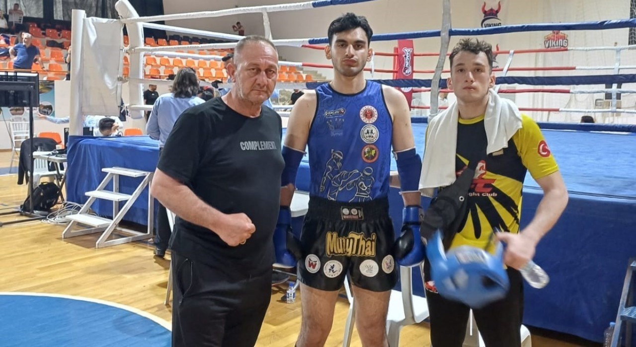 Muay Thai Türkiye Şampiyonasında 3. oldu