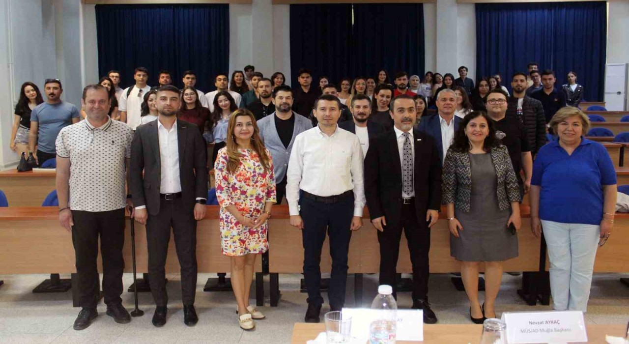 Muğla MÜSİAD Başkan ve Yardımcıları ‘Kariyer Günlerinin konuğu oldu