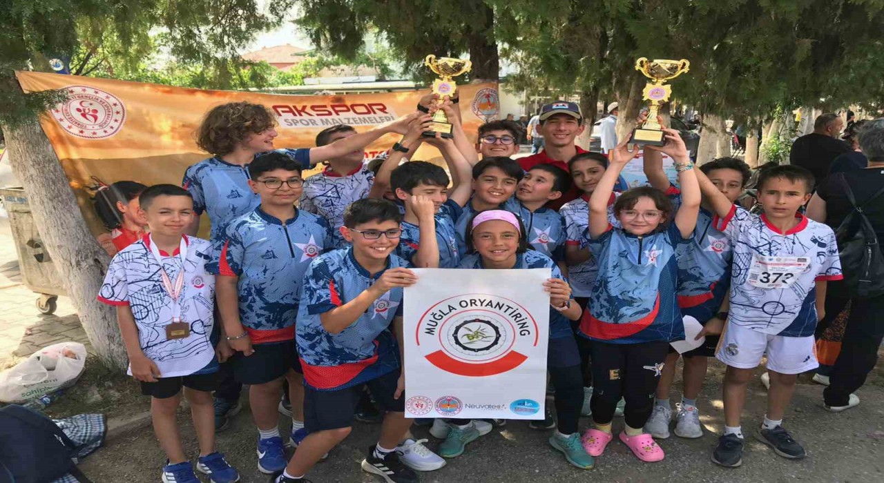 Muğla Oryantiring takımı Türkiye 2ncisi oldu