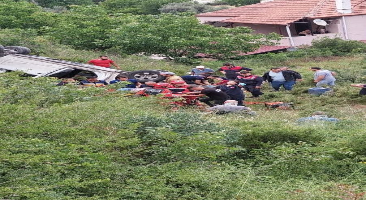 Muğlada feci kaza: 4 yaralı