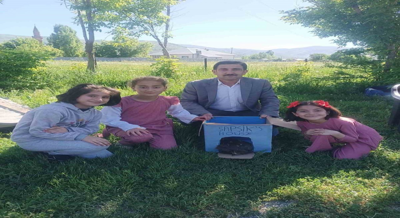 Muşta yaralı halde bulunan kartal yavrusu duyarlı vatandaşlar sayesinde koruma altına alındı