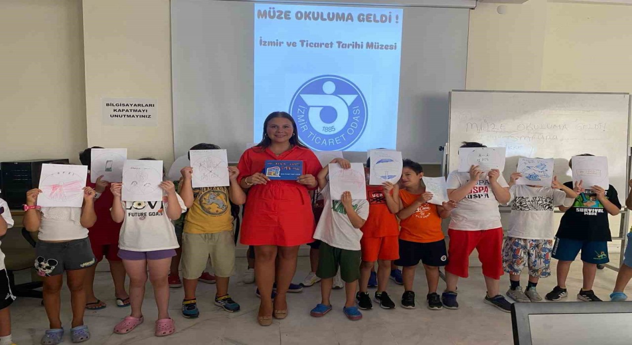 Müze okullara gitti, ticaret tarihini anlattı