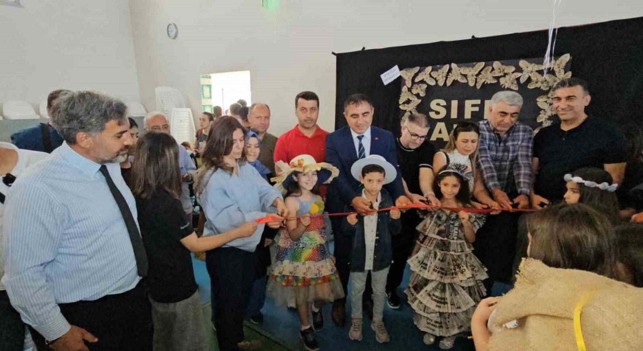 Nazillide 40 okuldan geri dönüşüm şenliği