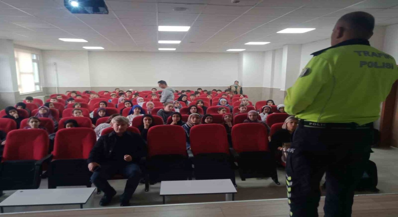 Niğdede 406 öğrenciye trafik eğitimi verildi