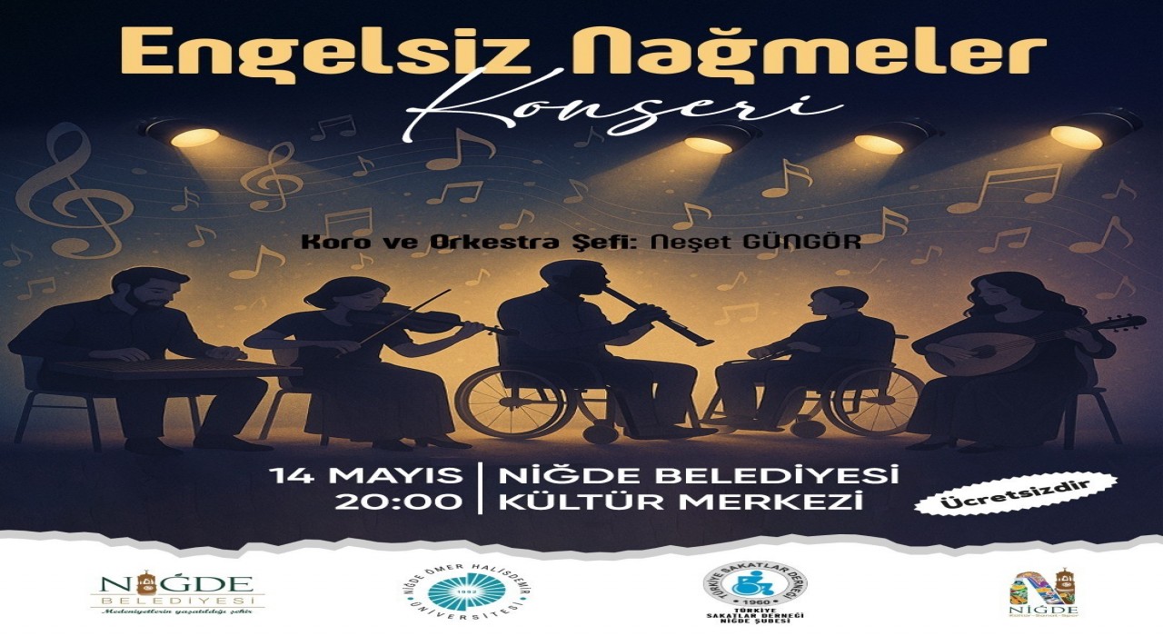 Niğdede Engelsiz Nağmeler konseri
