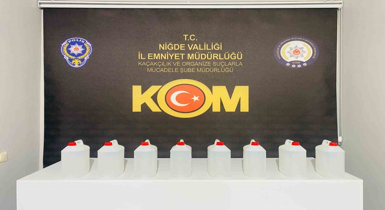 Niğdede kaçakçılık operasyonu: 4 kişi gözaltına alındı