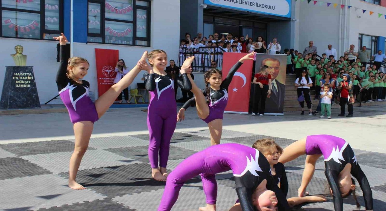 Öğrenciler sağlık elçisi oldu