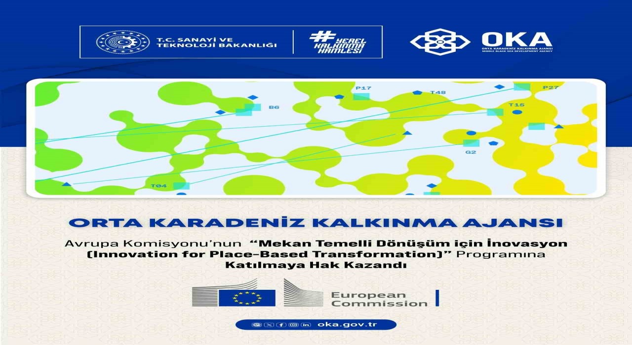 OKA, Avrupa Komisyonunun Mekân Temelli Dönüşüm için İnovasyon programına katılmaya hak kazandı