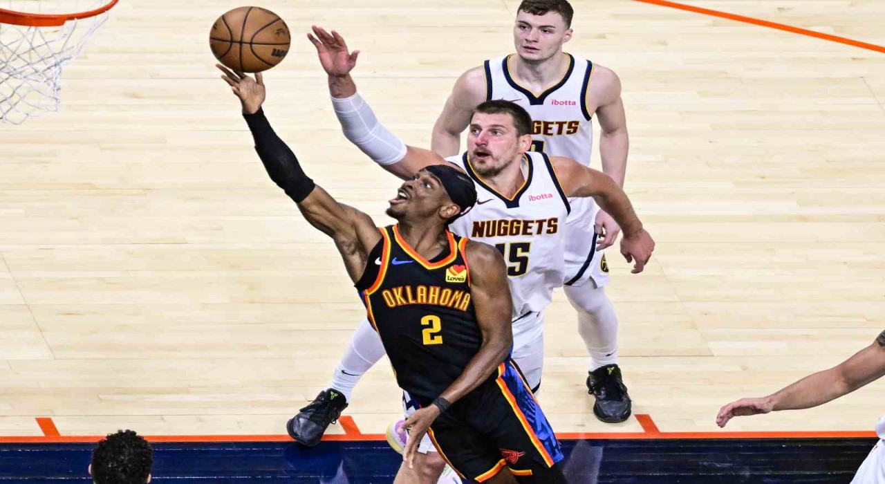 Oklahoma City Thunder, Denvera 43 sayı fark attı, seriyi eşitledi