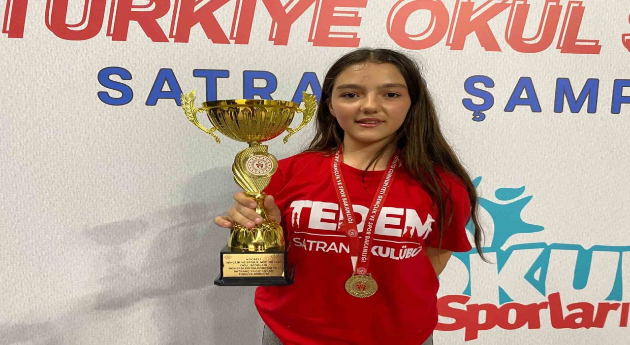 Okul Sporları Türkiye Satranç Şampiyonasında ödüller sahiplerini buldu