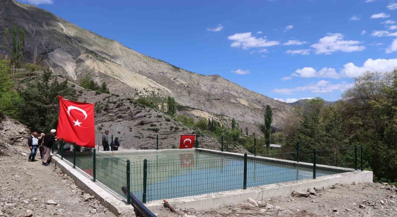 Oltu Arıtaş Mahallesine 160 tonluk sulama havuzu