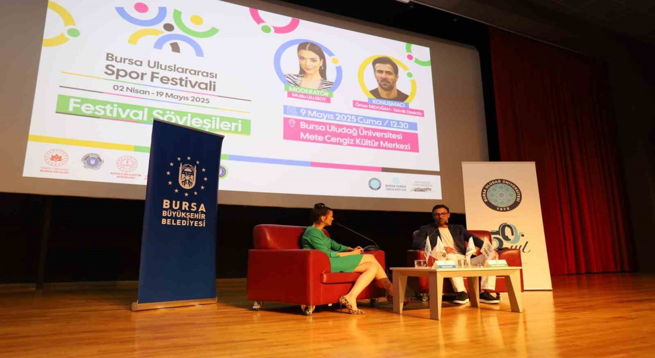 Ömer Erdoğan, Bursa Uluslararası Spor Festivalinin konuğu oldu