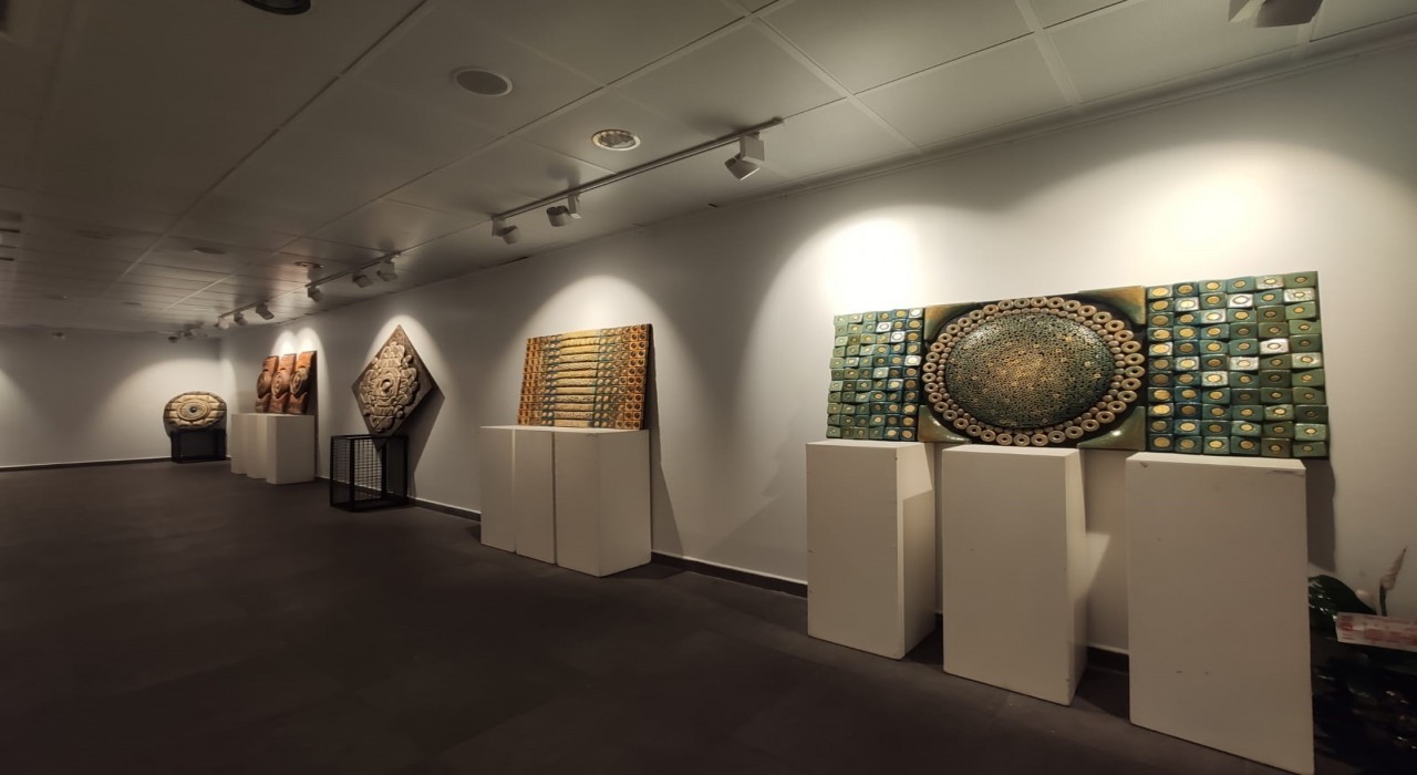 OMÜde dokunuşlar sergisi