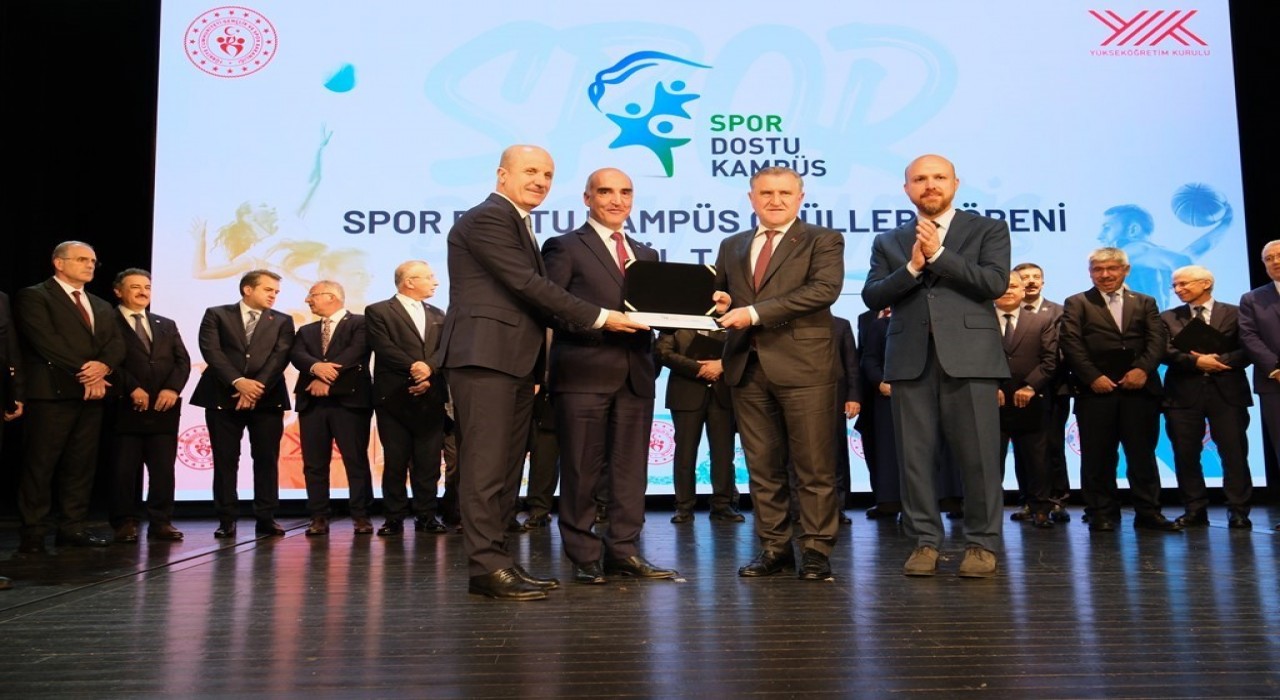 OMÜye Spor Dostu Kampüs ünvanı