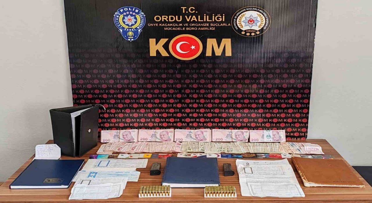 Orduda tefecilik operasyonunda 2 tutuklama