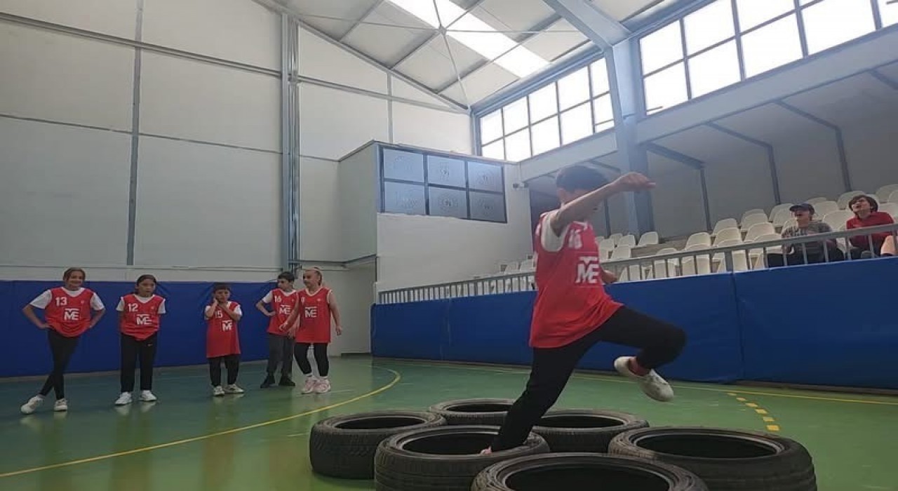 Ortaokullar Arası Parkur Yarışması düzenlendi