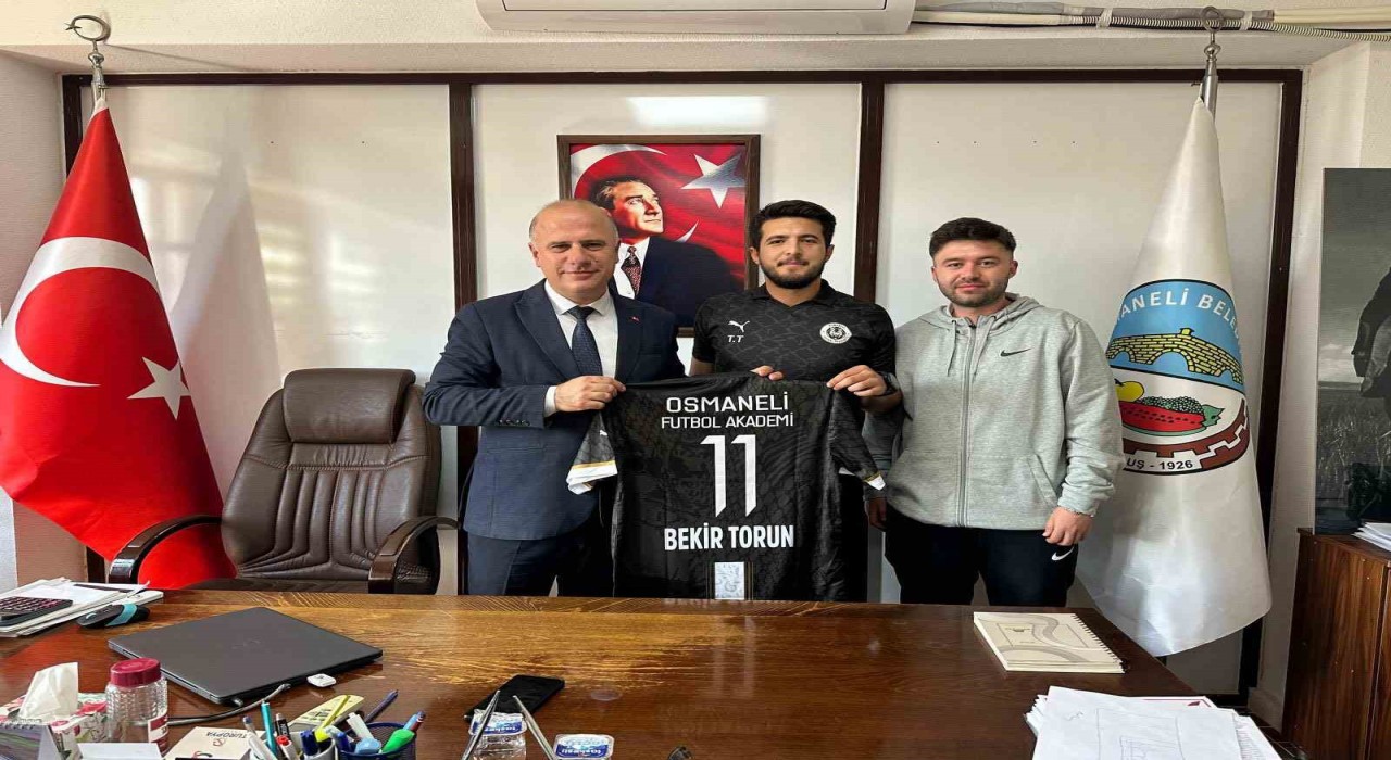 Osmaneli Akademi Spor Kulübüden Başkan Toruna ziyaret