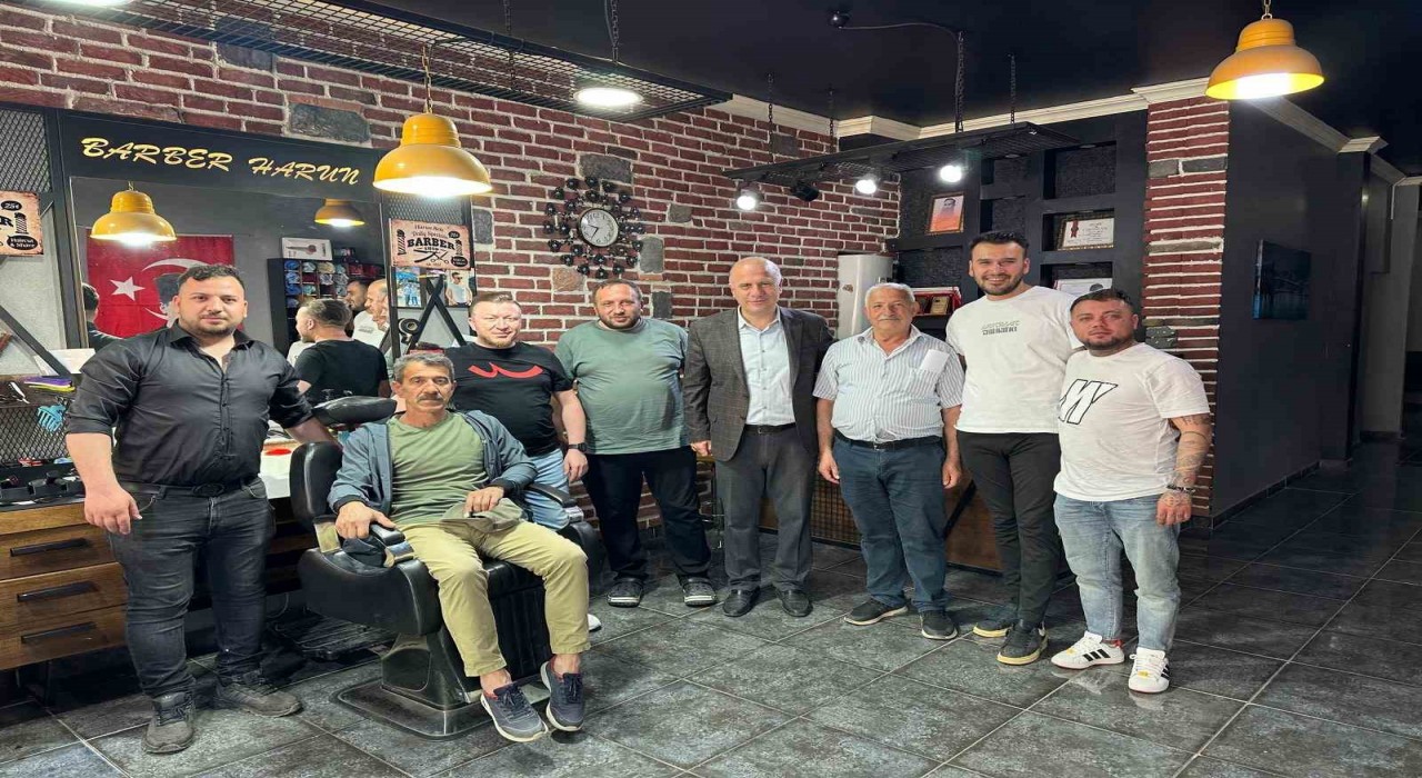 Osmanelinde esnaf ziyaretleri sürüyor