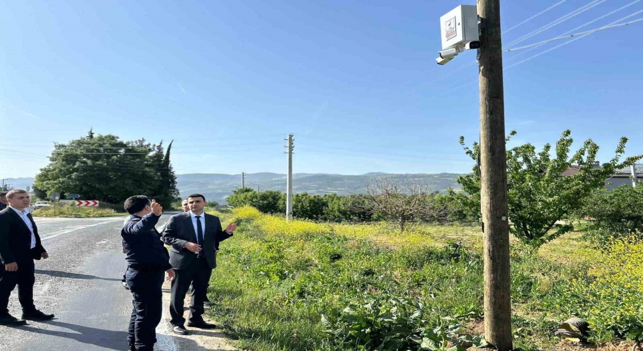 Osmanelinde güvenlik kameraları ile teknolojik kapasite artıyor