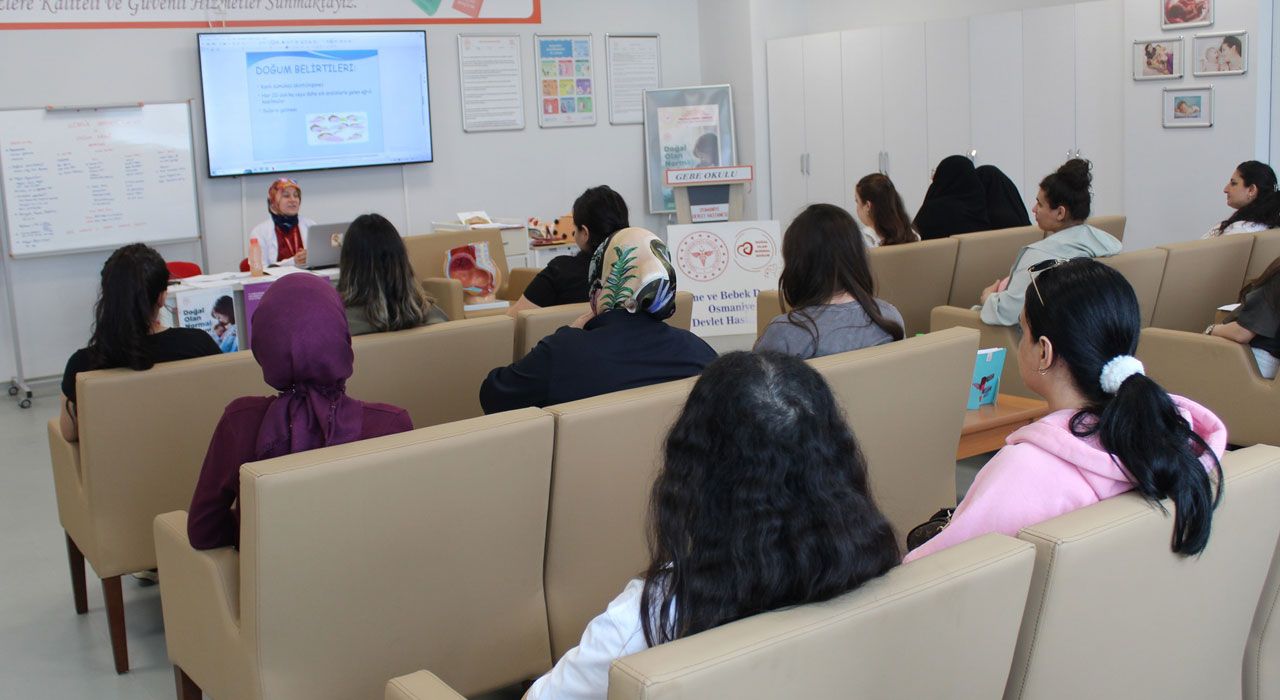 Osmaniye Devlet Hastanesi’nden Ücretsiz Gebe Eğitimi