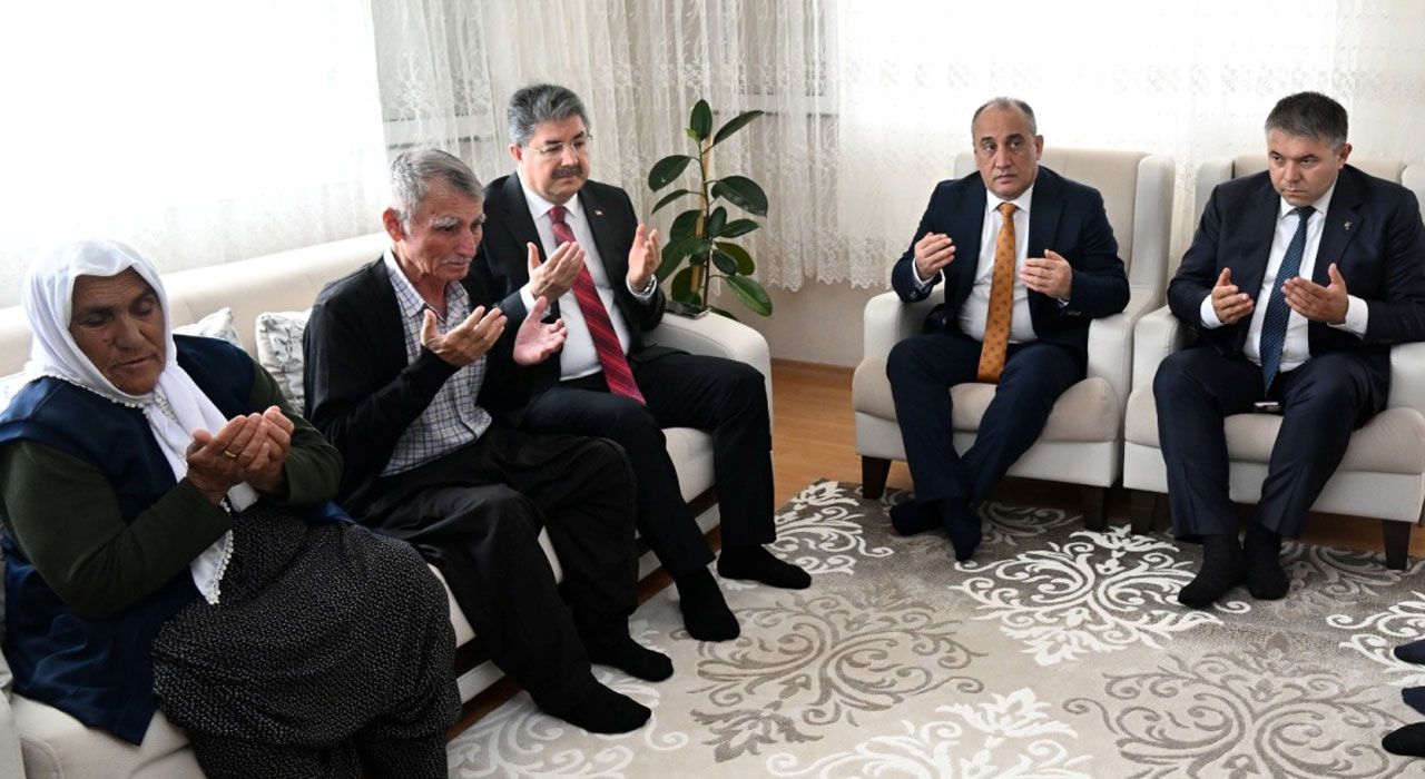Osmaniye Valisi Dr. Erdinç Yılmaz’dan Şehit Ailesine Anlamlı Ziyaret