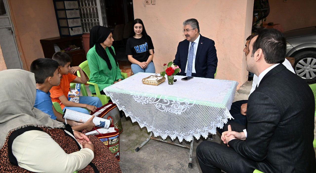 Osmaniye Valisi Yılmaz’dan Şehit Üzüm’ün Ailesine Anlamlı Ziyaret