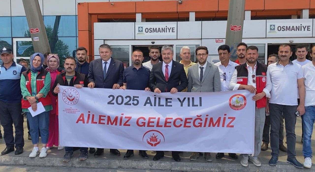 Osmaniye'de 2025 Aile Yılı Farkındalığı: Otobüs Firmalarından Ailelere %40 İndirim