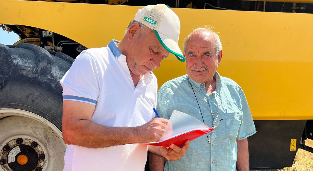 Osmaniye’de 2025’in İlk Hasat Kontrolü Gerçekleştirildi
