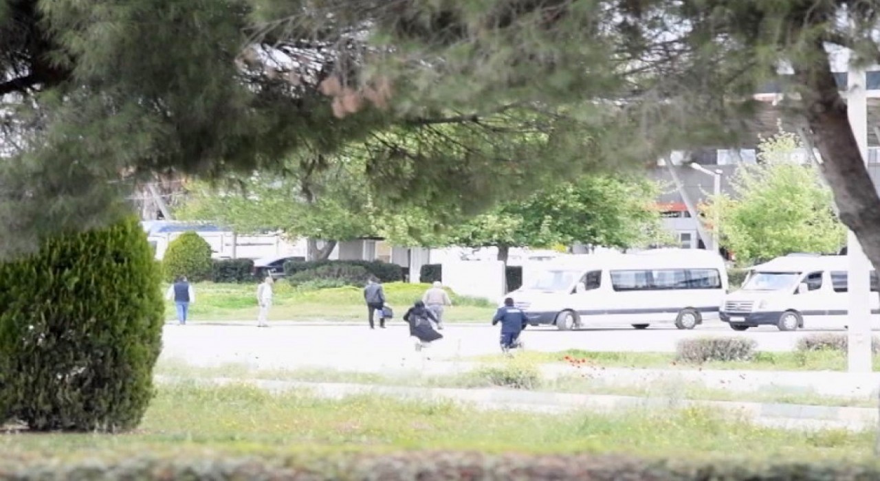 Osmaniye'de Zabıta ile Dilenciler Arasında Kovalamaca