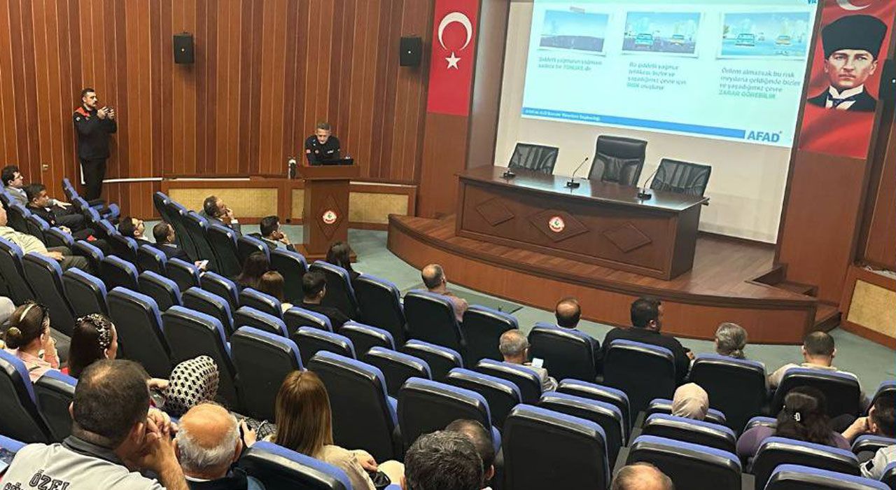 Osmaniye’de Güvenlik Yöneticilerine Bilgilendirme Eğitimi